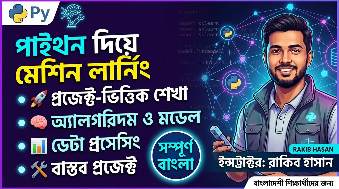 পাইথন দিয়ে মেশিন লার্নিং