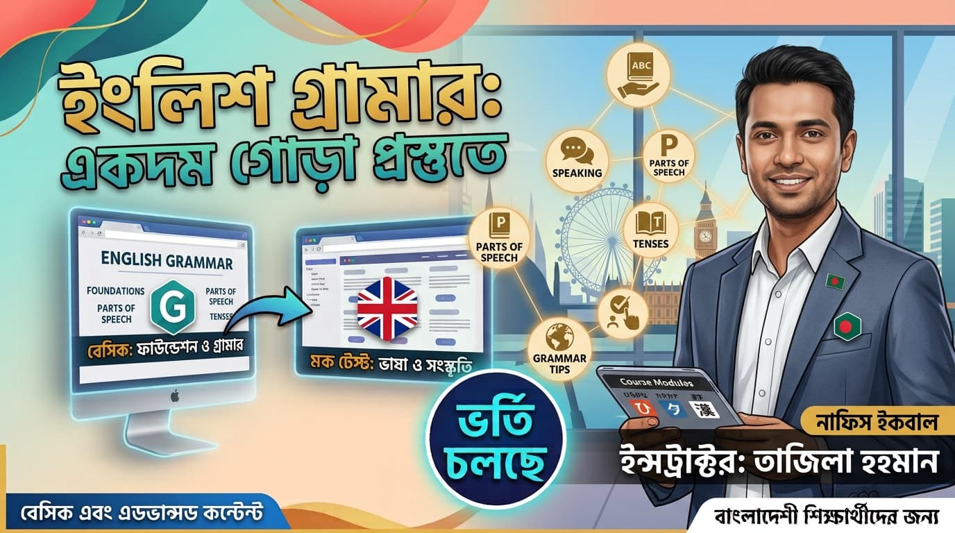 ইংলিশ গ্রামার: একদম গোড়া থেকে